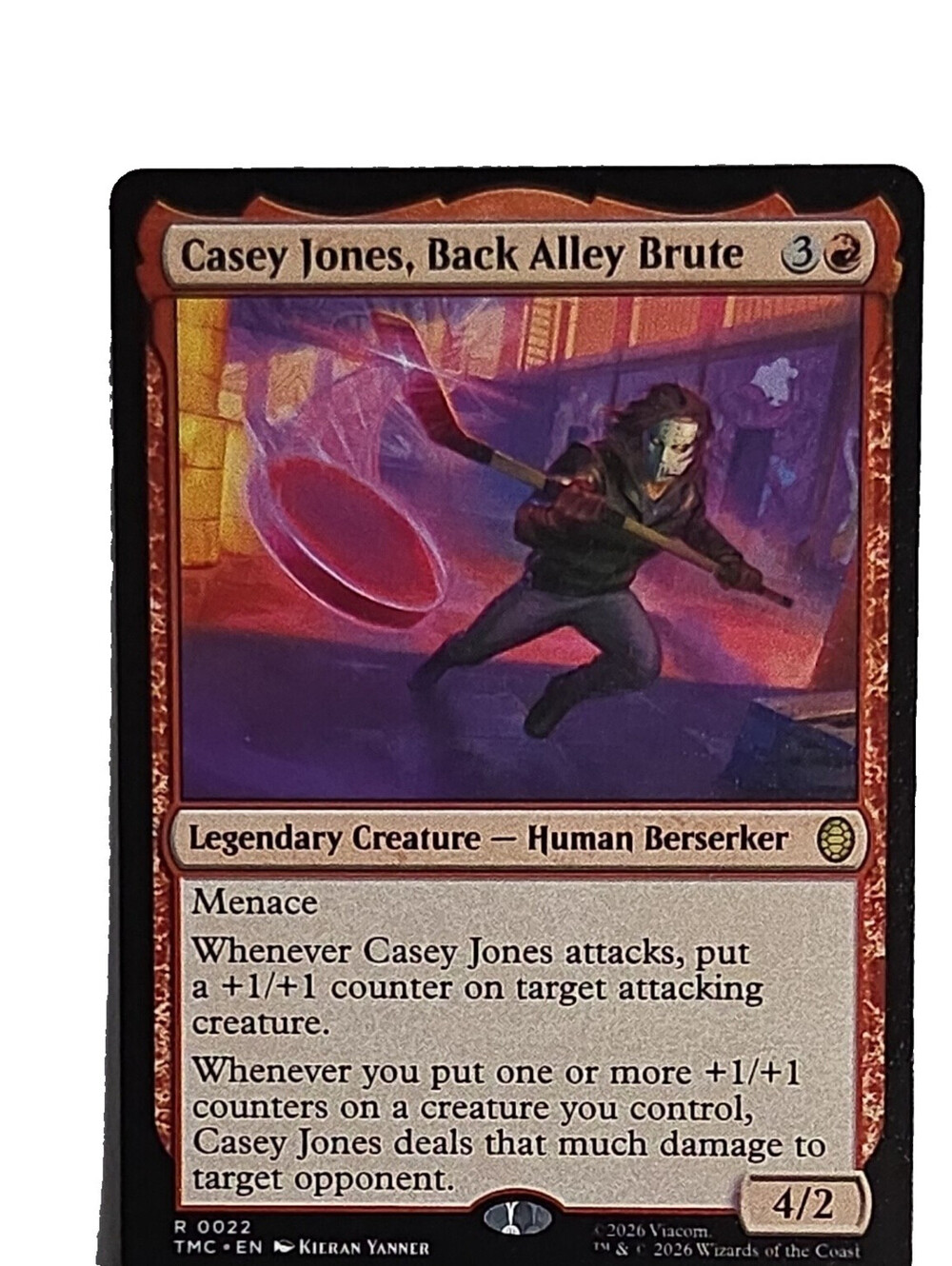 Casey Jones, Back Alley Brute Commander: Teenage Mutant Ninja Turtles Regular